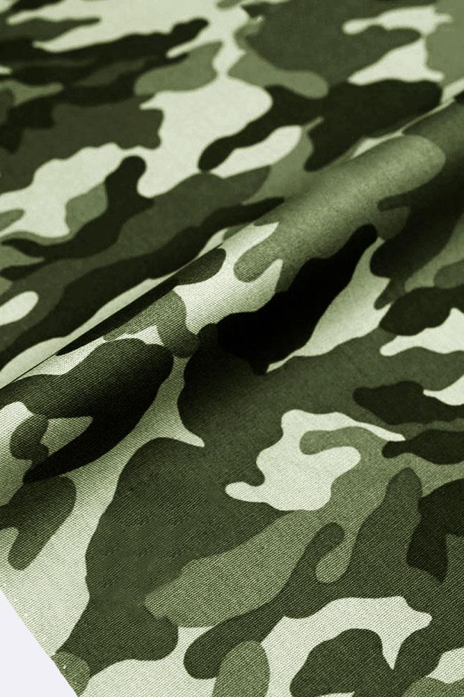 Camouflage Print Gym Pocket Leggings