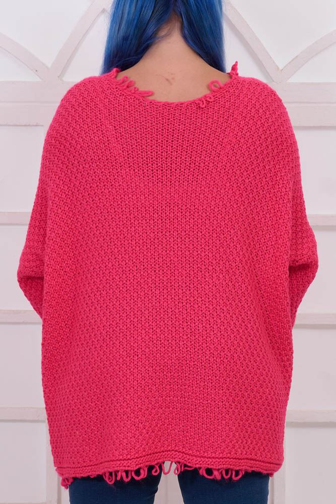 Crochet Pattern Acrylic Jumper