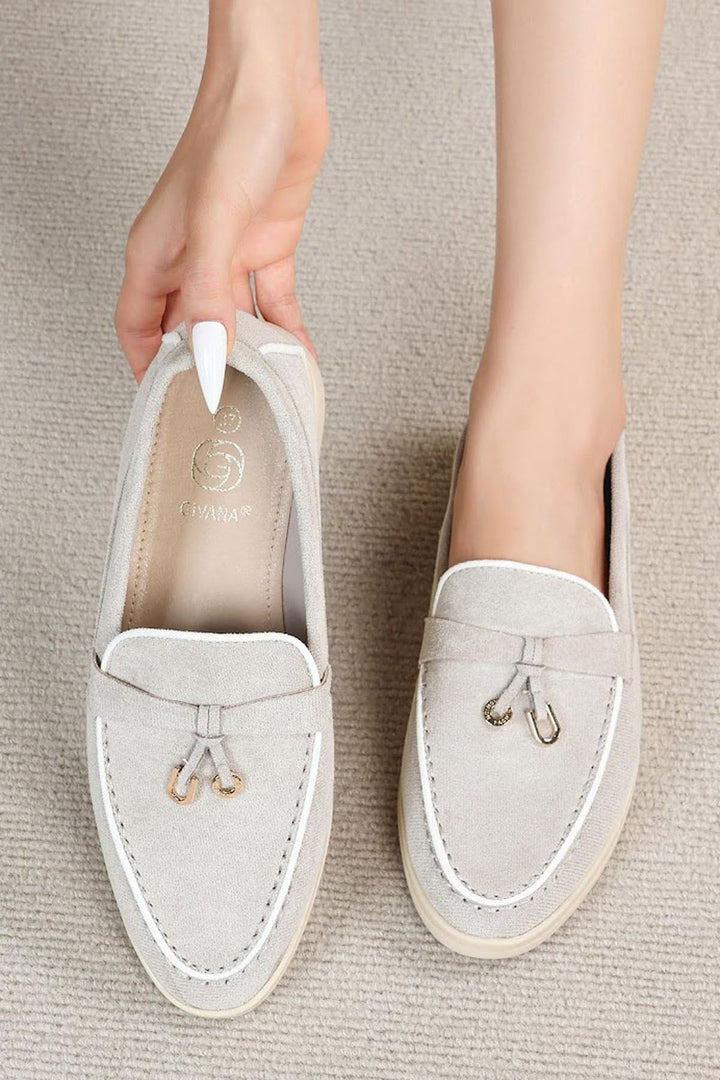 wholesale suede tassel shoes