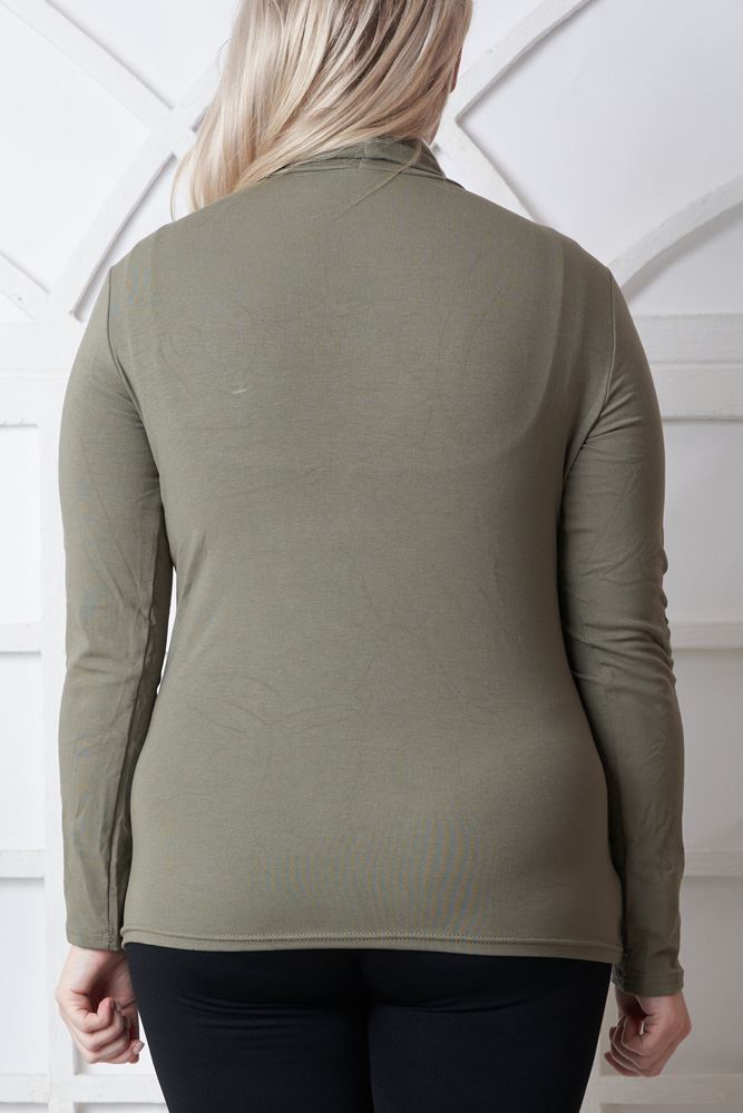 plain soft knit top
