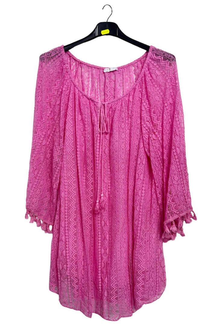 Intricate Crochet Pattern Cotton Dress
