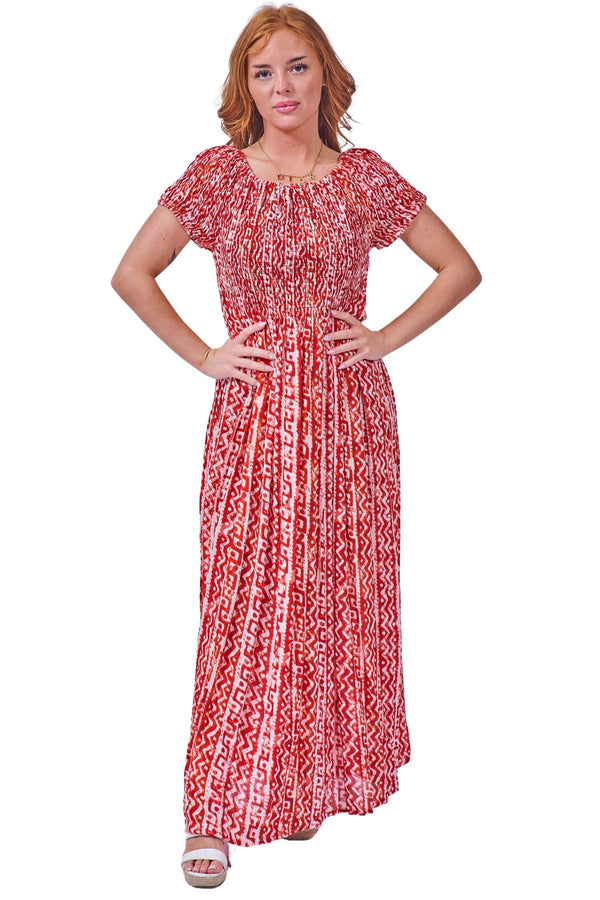 Tribal Geometric Pattern Dress