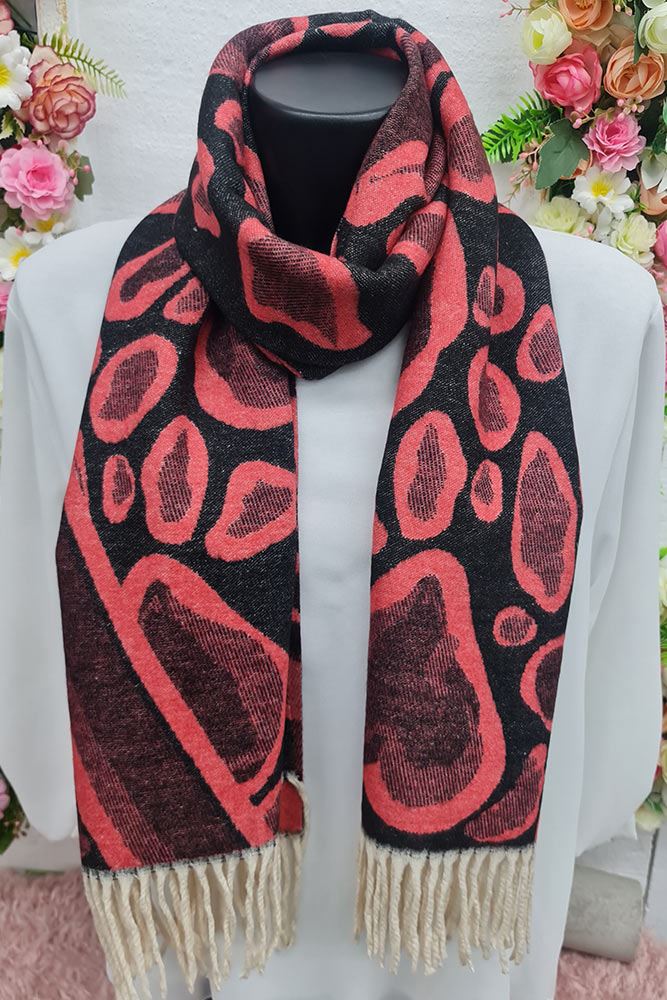 Pebble Print Soft Feel Cashmere Scarves