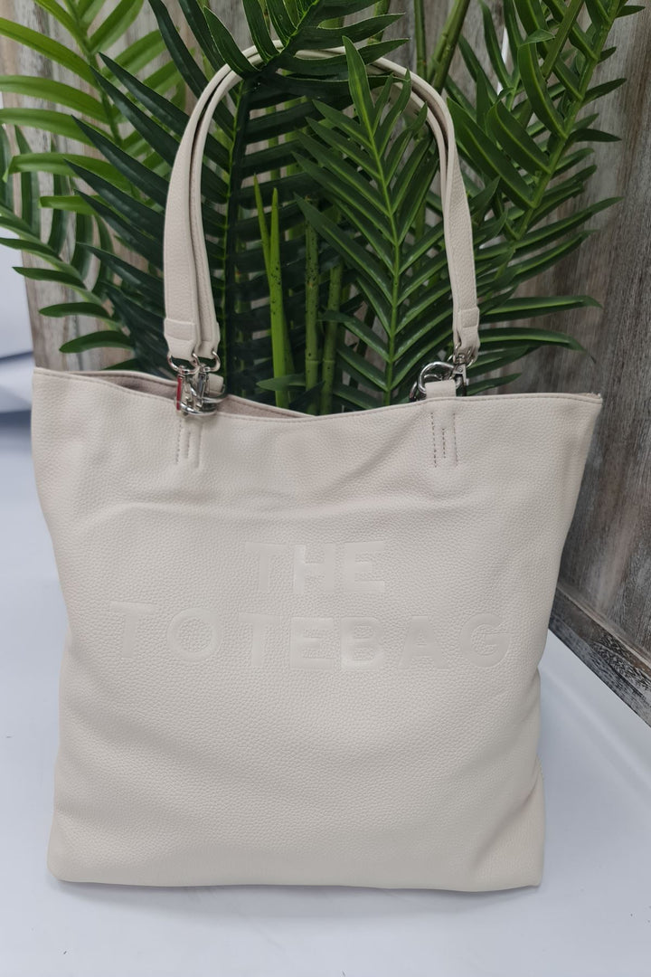 Tote Print Two Handle Shoulder Bag