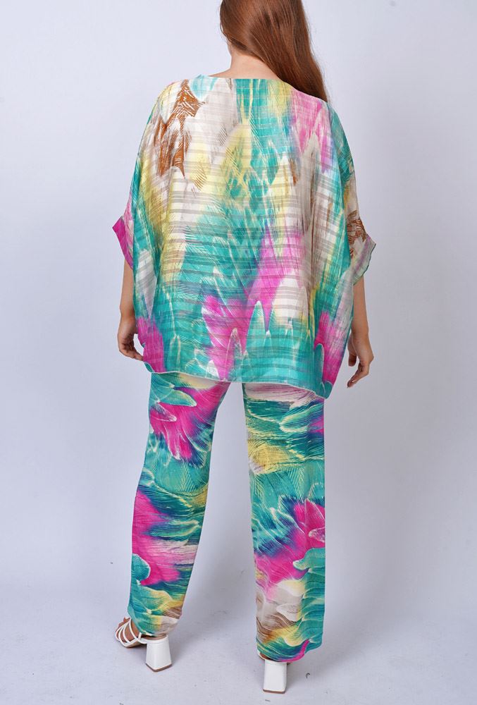 Feather Print Co-Ord
