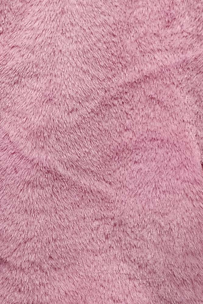 Plain Soft Feel Faux Fur Jacket