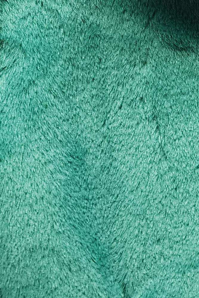 Plain Soft Feel Faux Fur Jacket