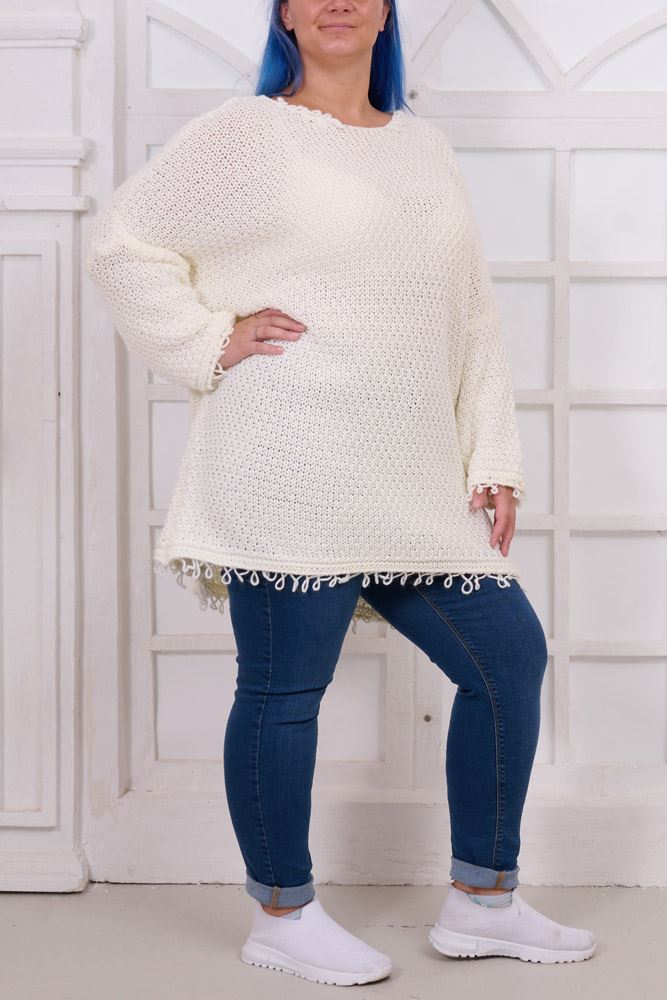 Crochet Pattern Acrylic Jumper