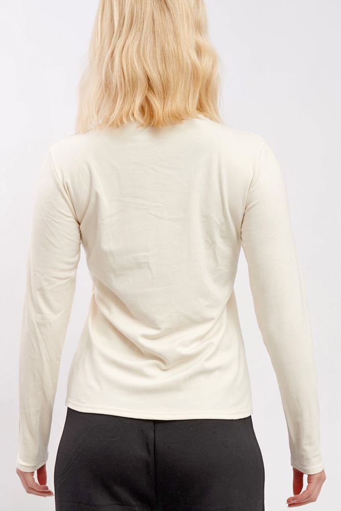 plain soft knit top
