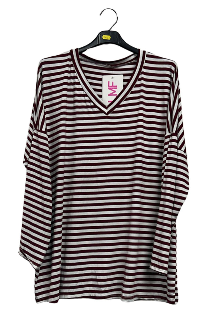 wholesale stripe tunic top uk