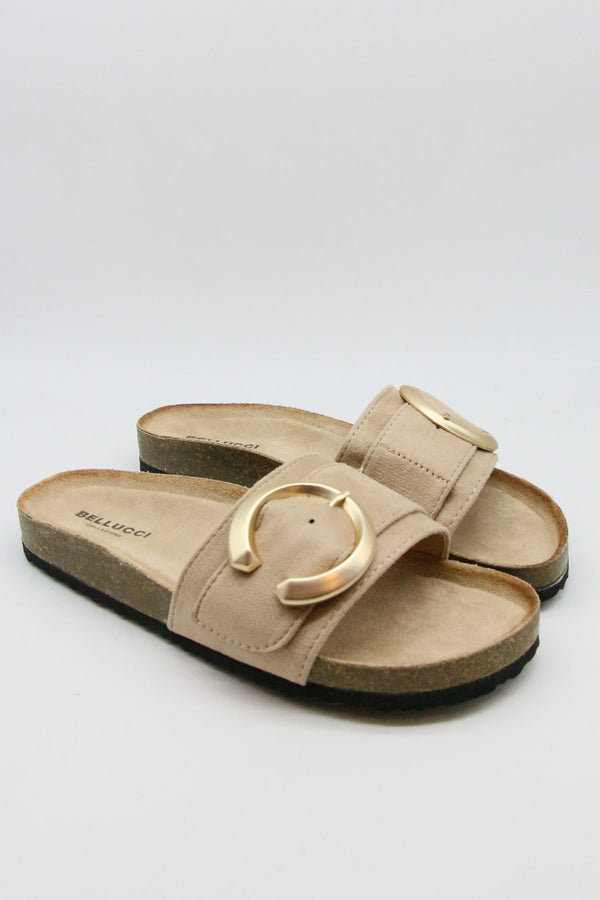 Buckle Accent Comfortable Slider