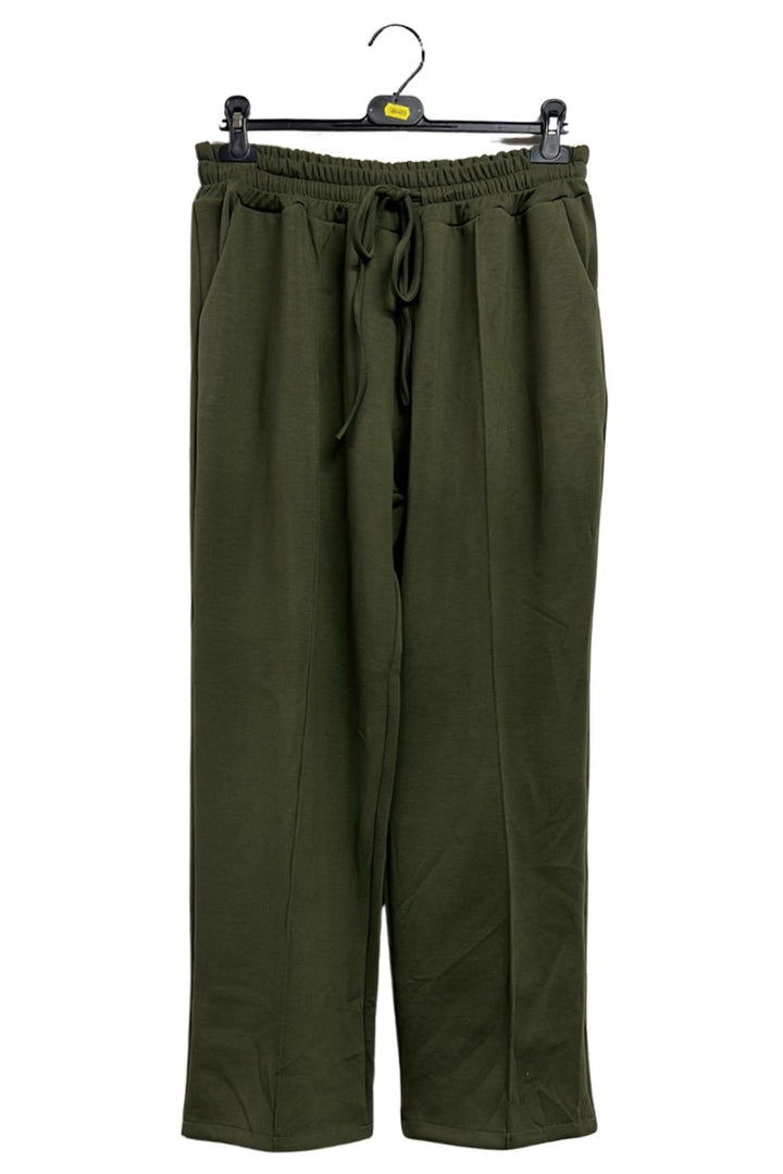 plain casual trousers