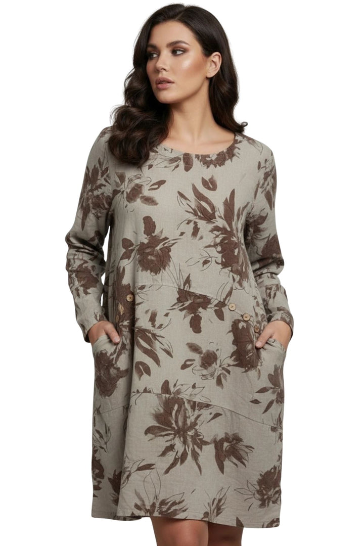 floral curved hem midi dress for shops
