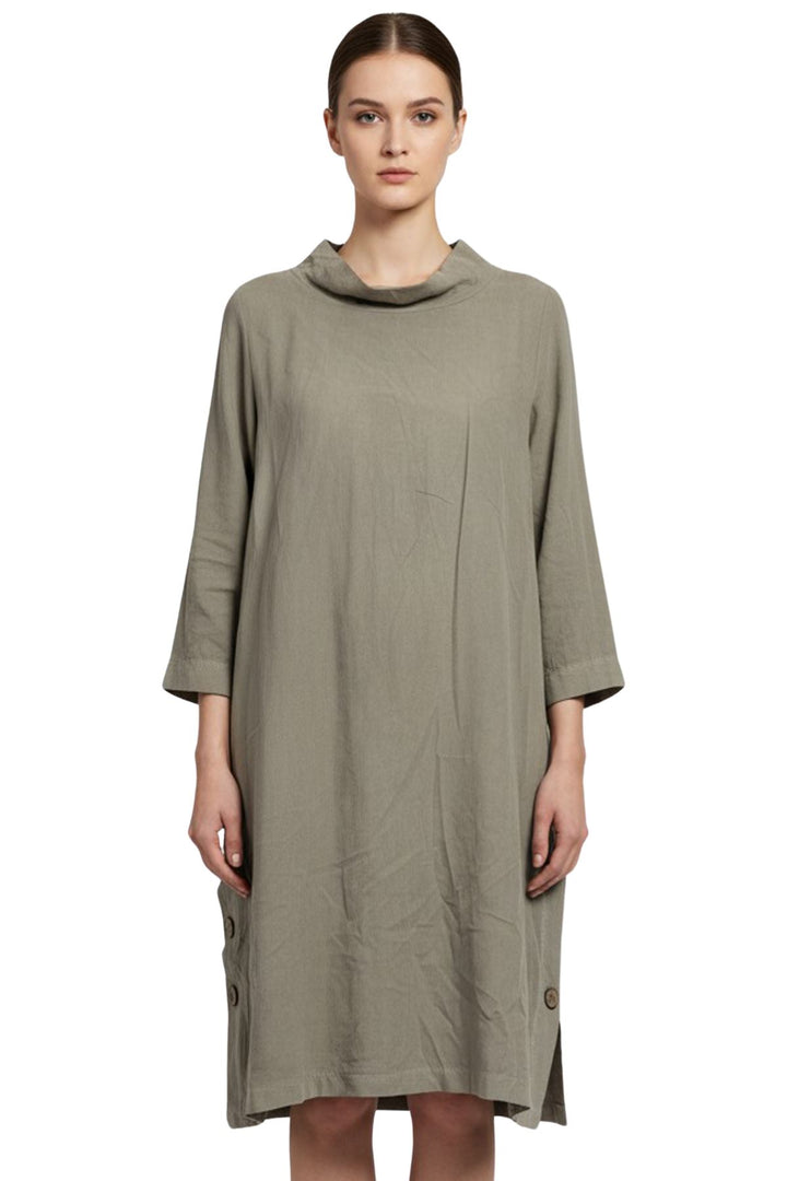 slit hem cotton tunic top for retailers
