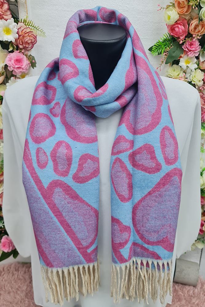 Pebble Print Soft Feel Cashmere Scarves