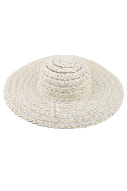Straw Wide Brim Sun Hat