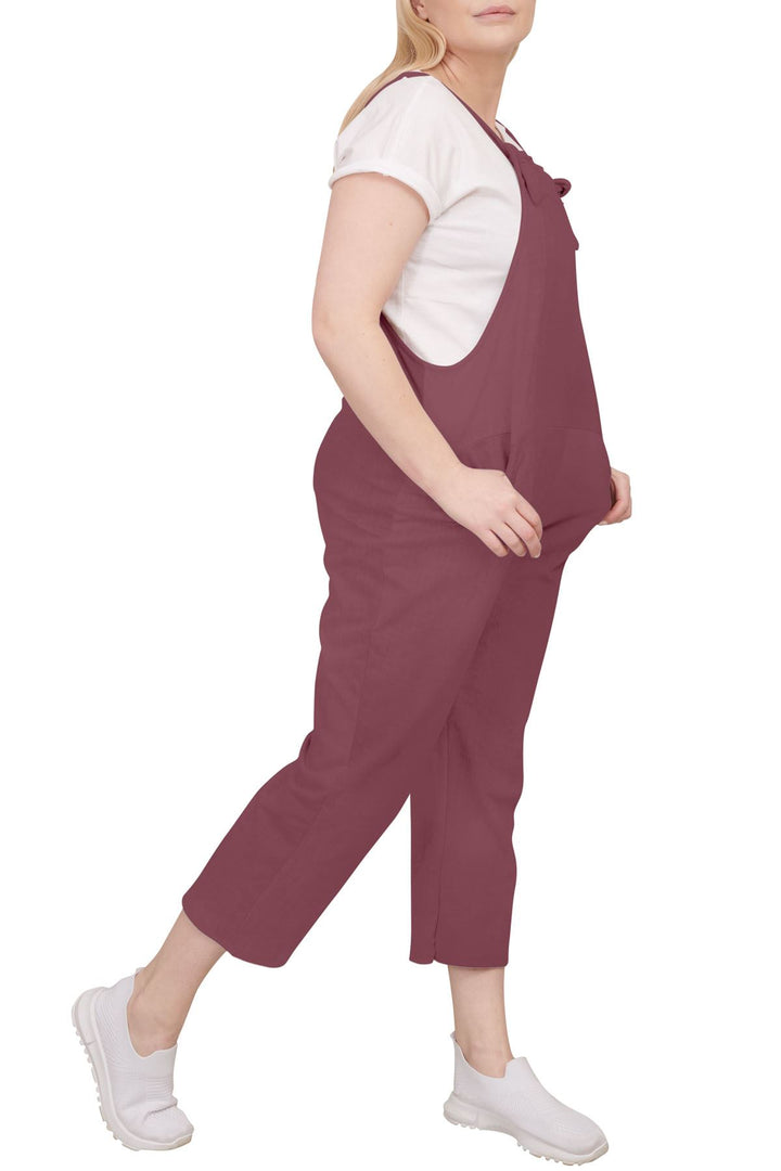 Special Price Italian Plain Tie Fastening Dungarees