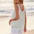 Plain Elasticated Hem Top — view 4