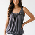Plain Elasticated Hem Top — view 25