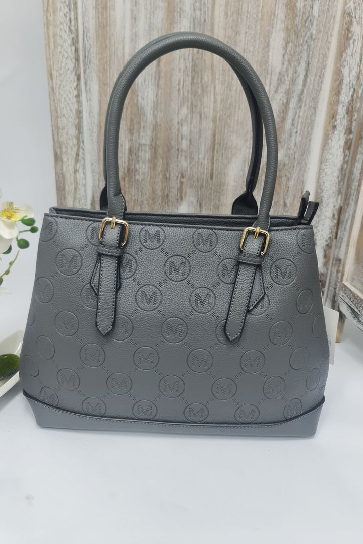 Adjustable Strap Two Handle Shoulder Bag