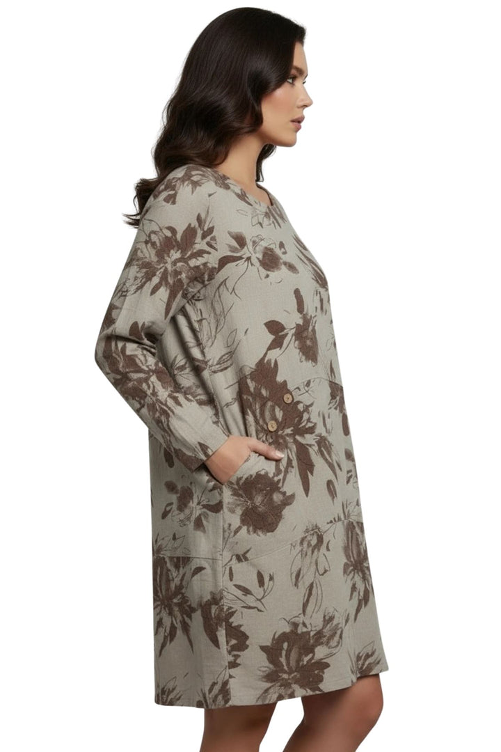 soft floral cotton dress for retailers
