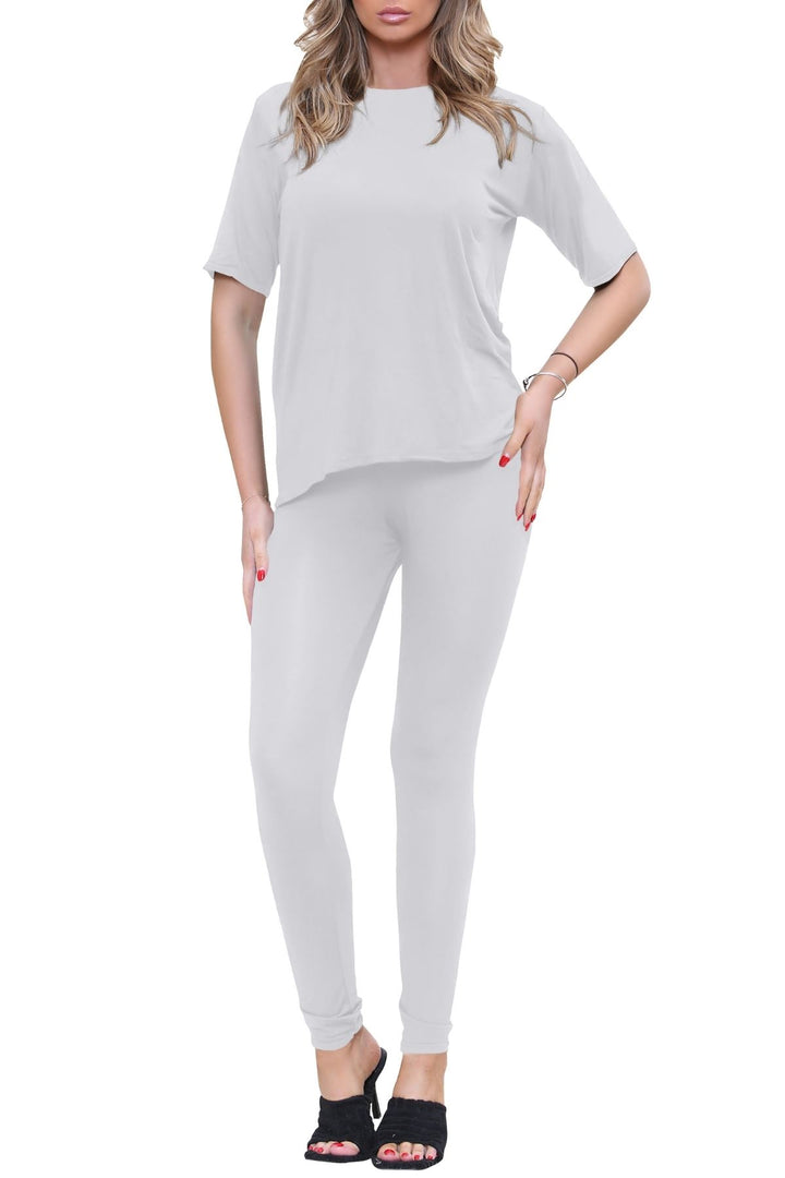 Special Price Women Oversized T-shirt & Leggings Co-ords Set
