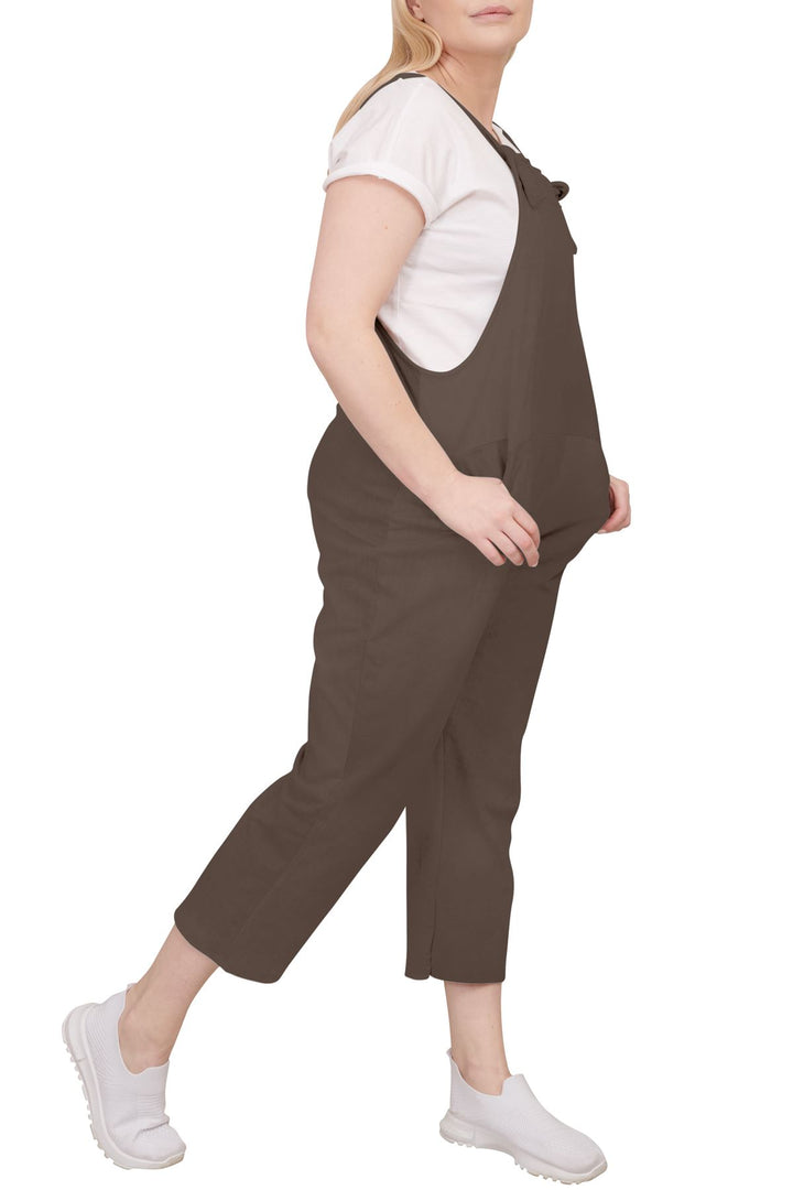 Special Price Italian Plain Tie Fastening Dungarees