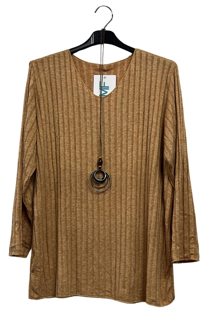 ribbed necklace top women’s wholesale