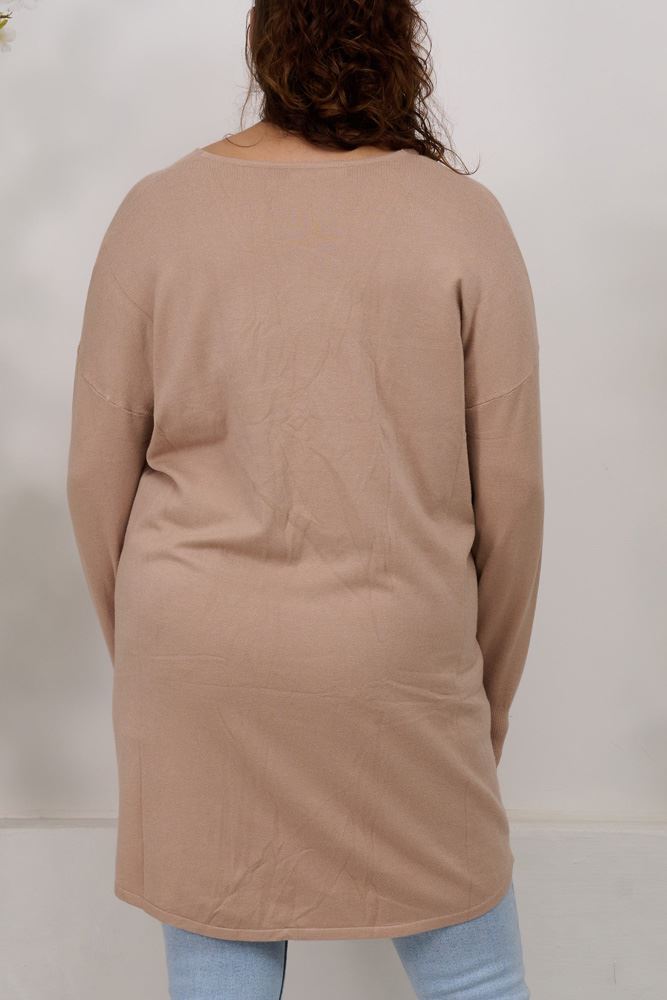Plain knit Viscose Top