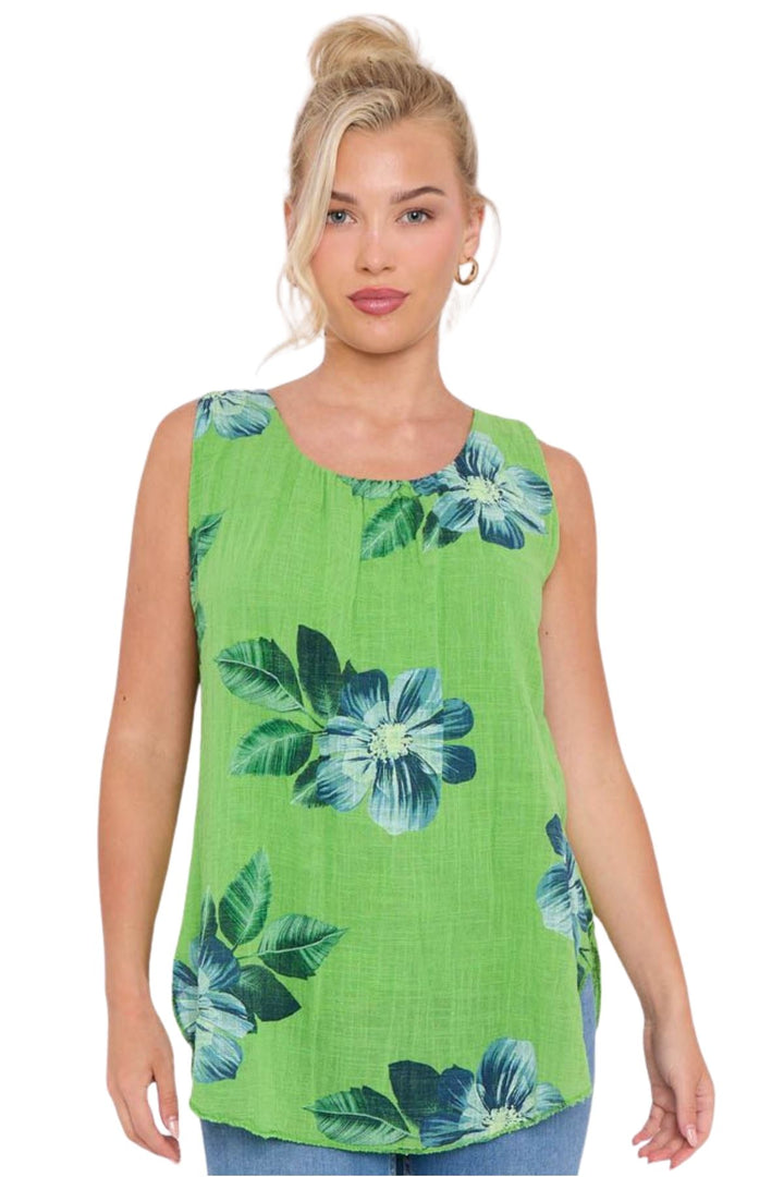 Order Lovely Petunia Flower Cotton Tops in Bulk Wholesale
