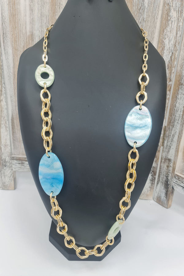 Chunky Resin Chain Necklace