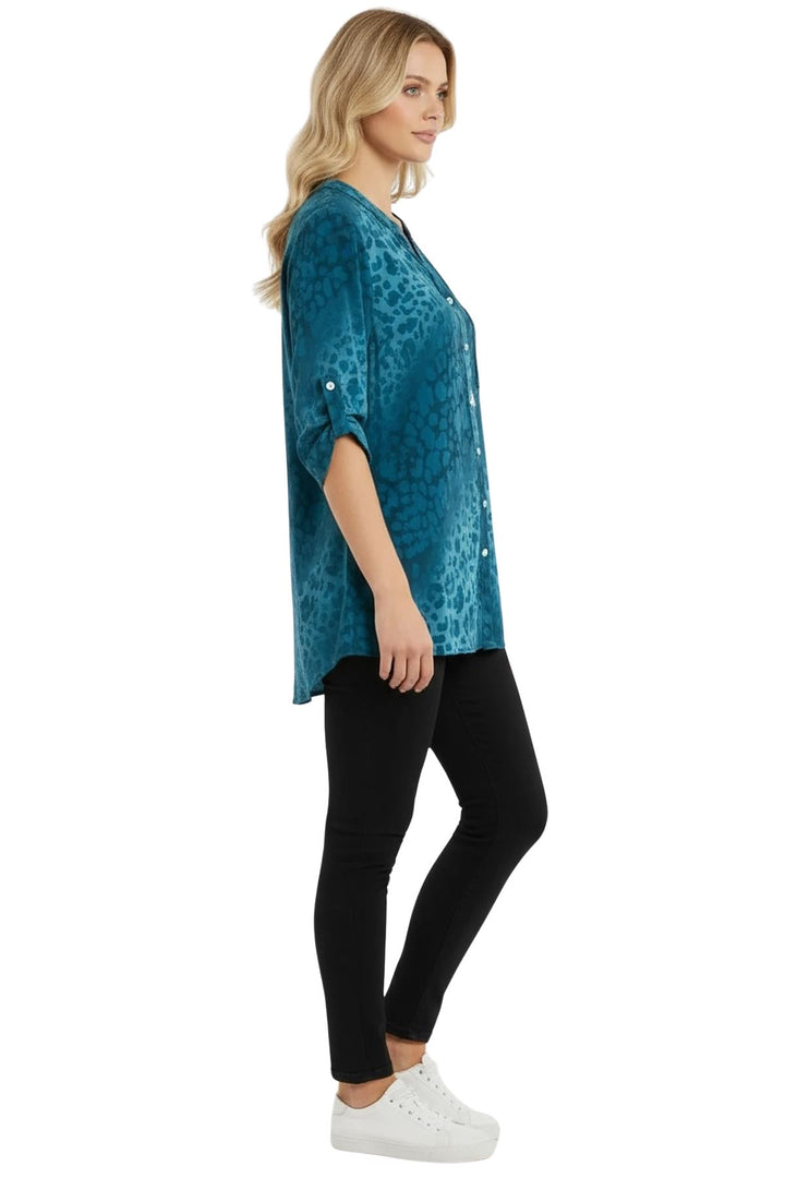 leopard pocket shirt for independents
