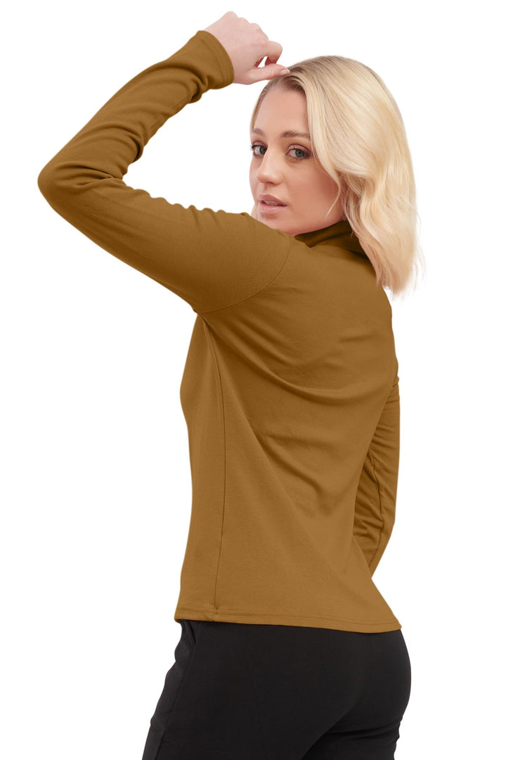 Special Price Plain Knitted Tunic Viscose Top