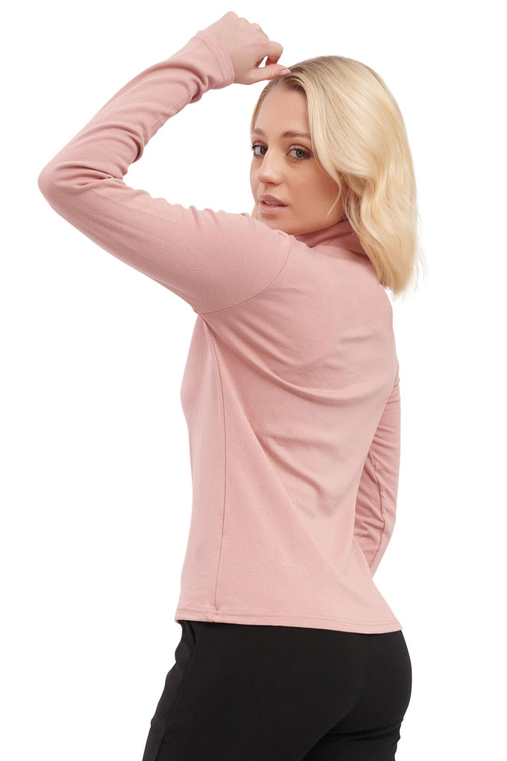 Special Price Plain Knitted Tunic Viscose Top