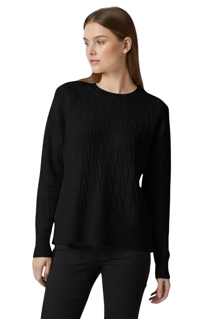 ladies crew neck long sleeve jumper

