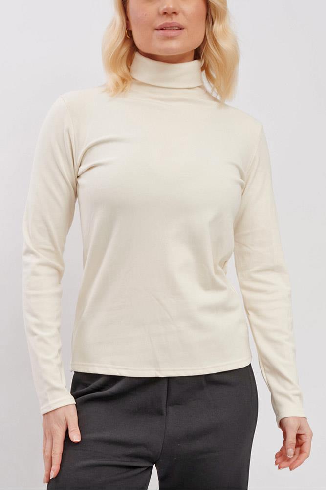 Plain Soft Knit Top
