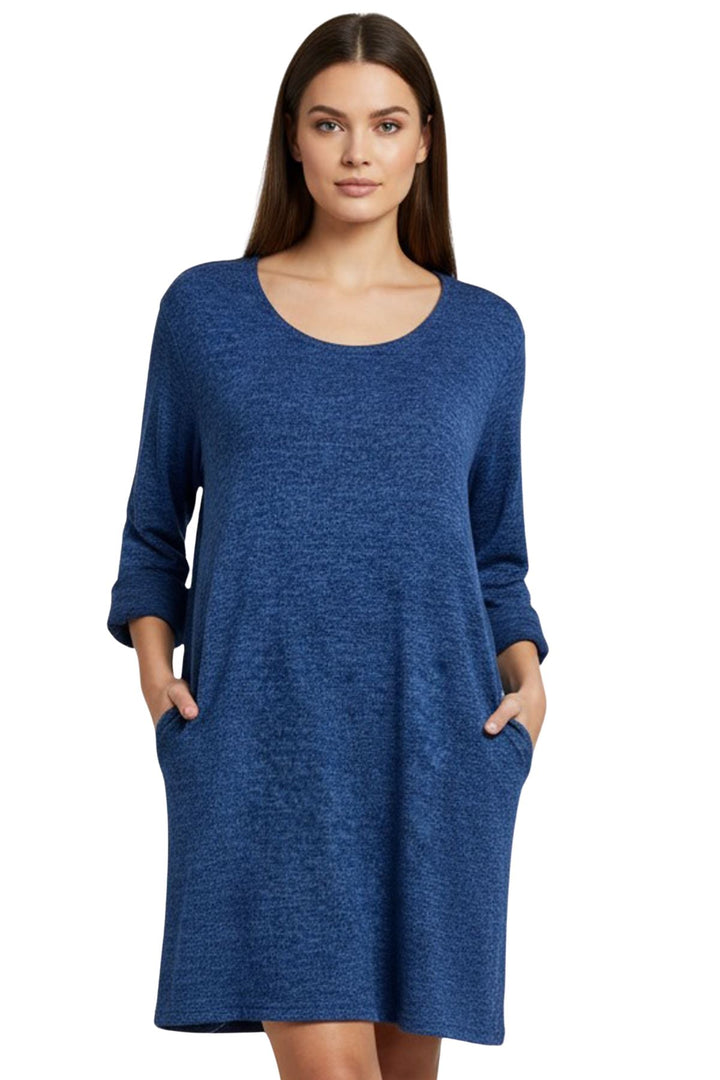 subtle heathered long sleeve top for retailers
