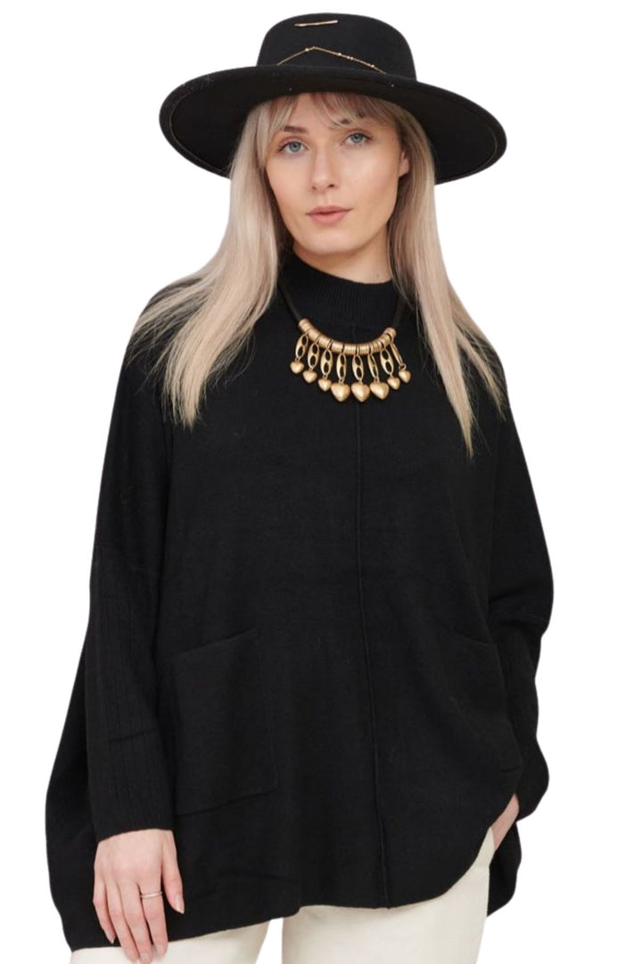 Knitted Front Pocket Jumper
