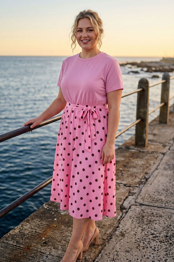 western lady dress Western lady big collar long dress