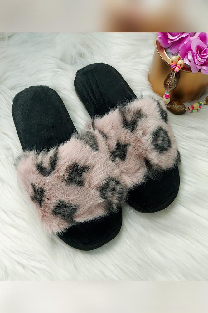 cosy fluffy house slippers