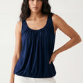 Plain Elasticated Hem Top — view 24