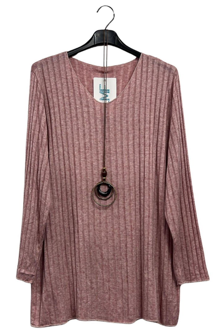 ribbed necklace top online supplier