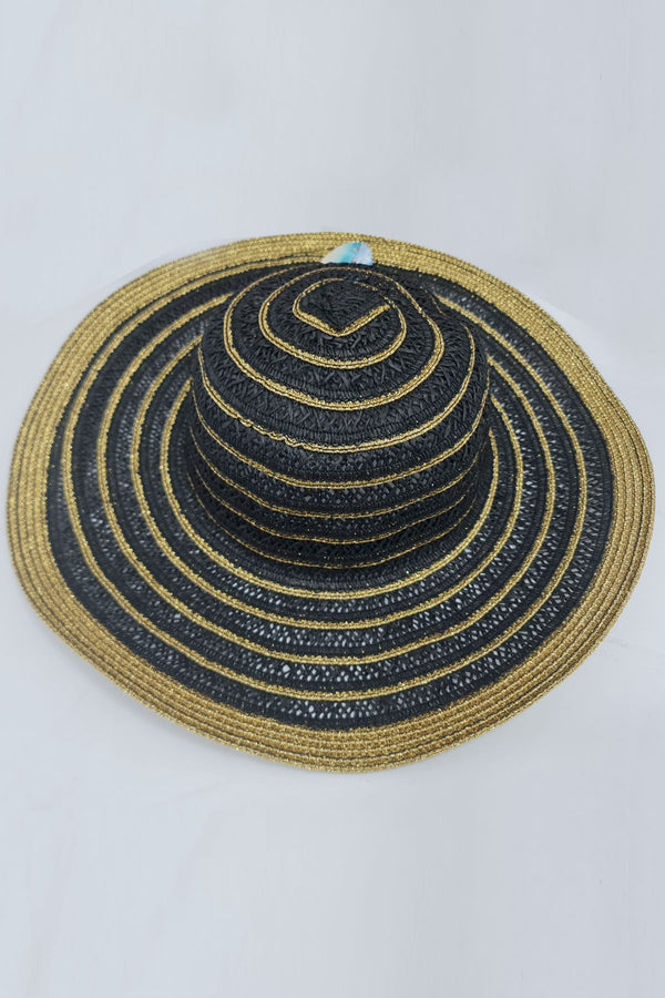 Spiral Straw Sun Hat