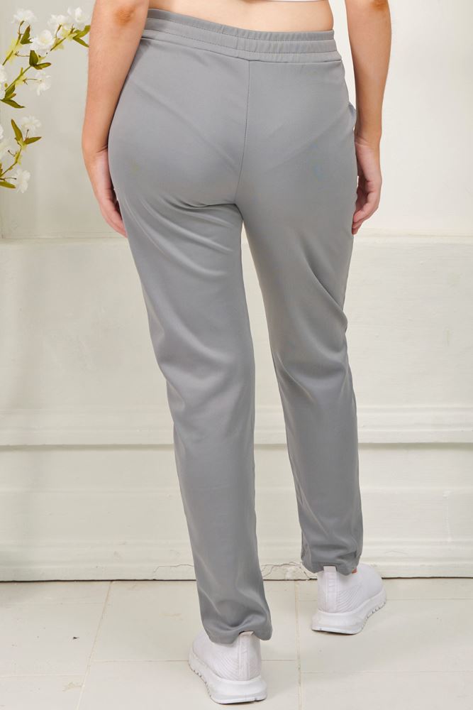 Plain Pockets Cotton Trousers