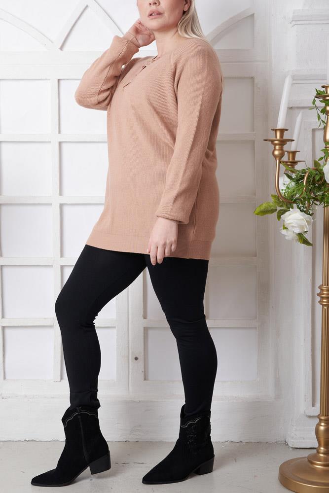 Plain Ribbed Viscose Top
