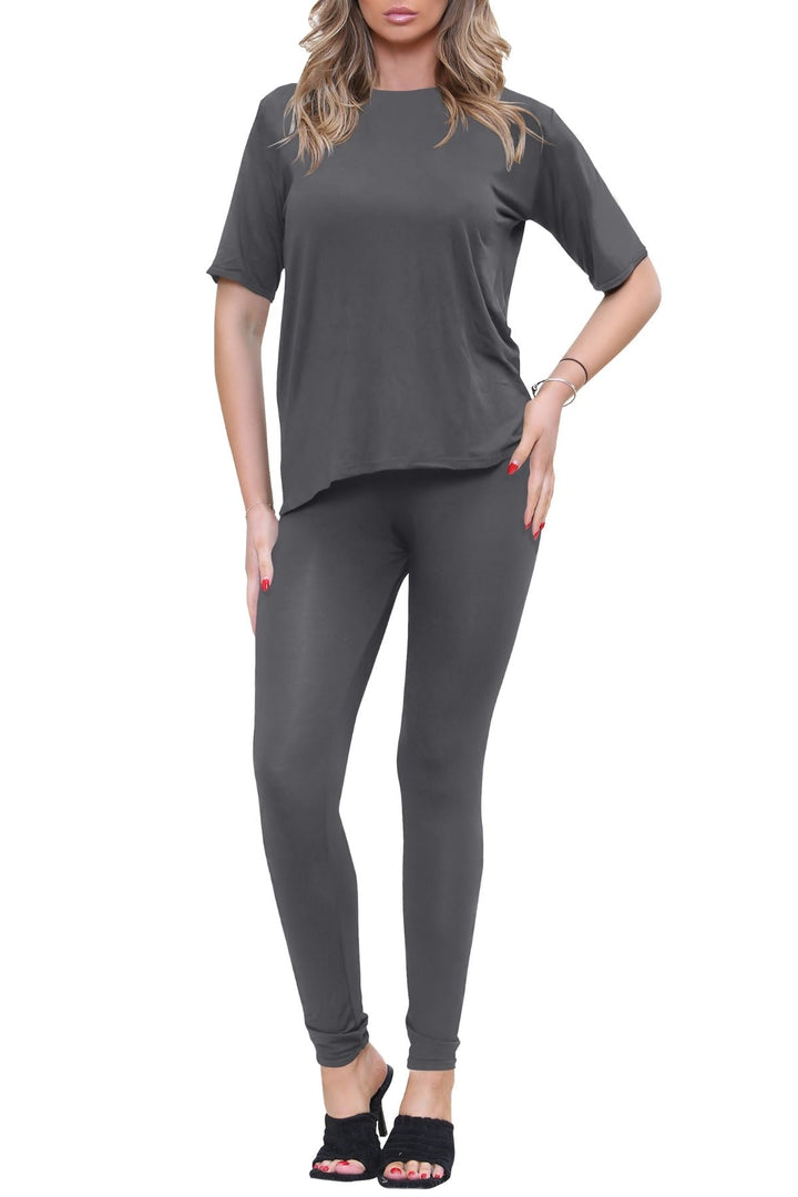 Special Price Women Oversized T-shirt & Leggings Co-ords Set