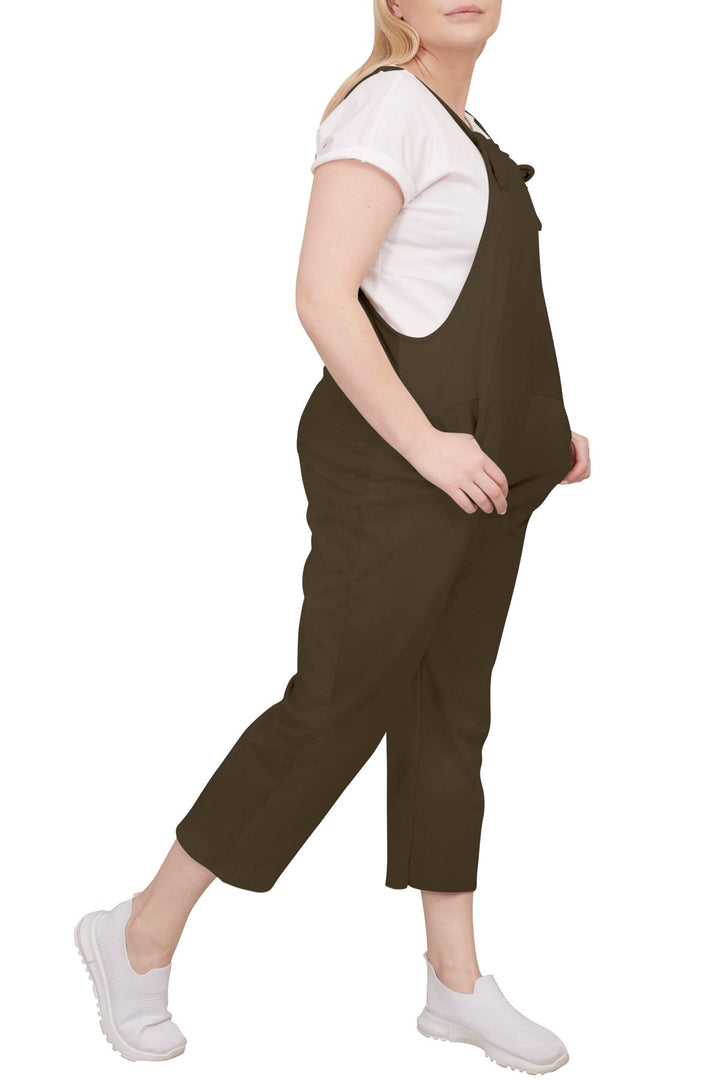 Special Price Italian Plain Tie Fastening Dungarees