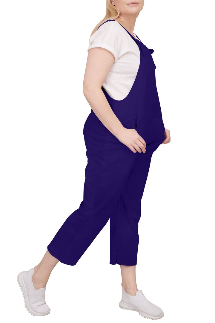 Special Price Italian Plain Tie Fastening Dungarees