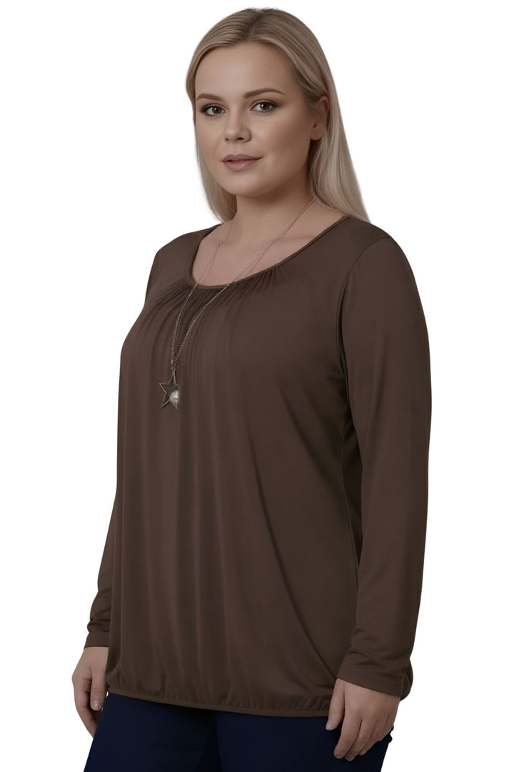 ladies plain viscose tunic
