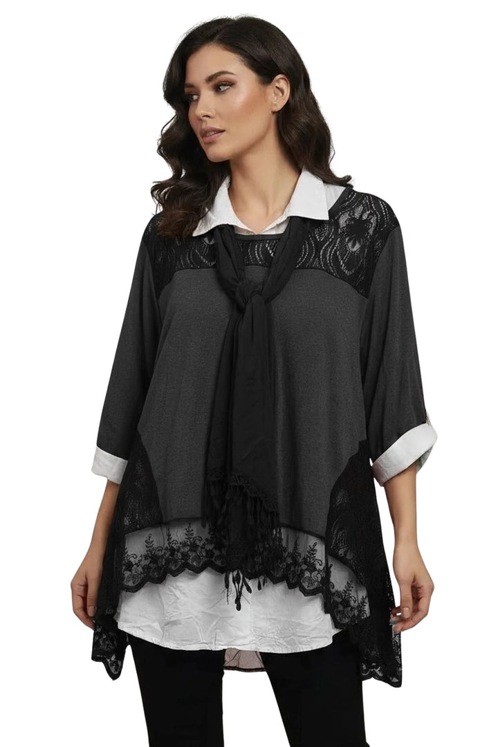 ladies embroidered floral top wholesale
